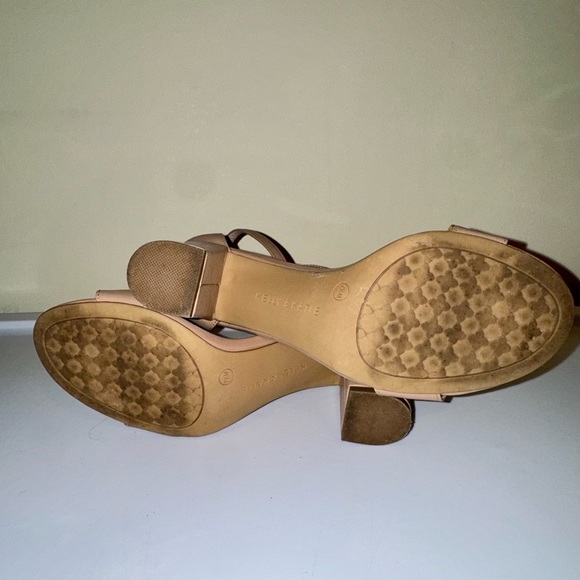 Kelly & Katie Beige Block Heel Sandals - Picture 7 of 7